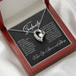 To My Soulmate | I Love You, Forever & Always - Forever Love Necklace