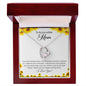 To An Incredible Mom | I Love You - Forever Love Necklace
