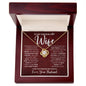 To My Smokin Hot Wife | Love Knot Necklace