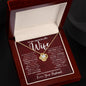 To My Smokin Hot Wife | Love Knot Necklace