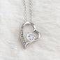 To An Incredible Mom | I Love You - Forever Love Necklace