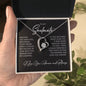 To My Soulmate | I Love You, Forever & Always - Forever Love Necklace