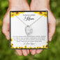 To An Incredible Mom | I Love You - Forever Love Necklace